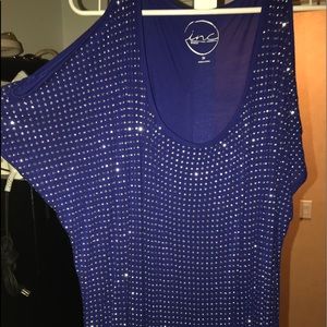 Dressy plus size blouse